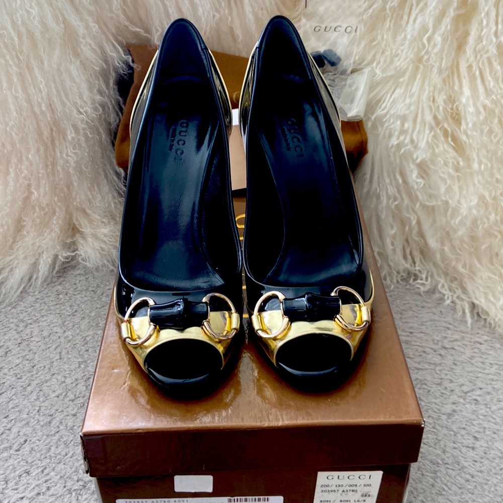 Brand new Gucci horsebit pumps